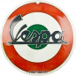 Preview: Blechschild Vespa rund 1